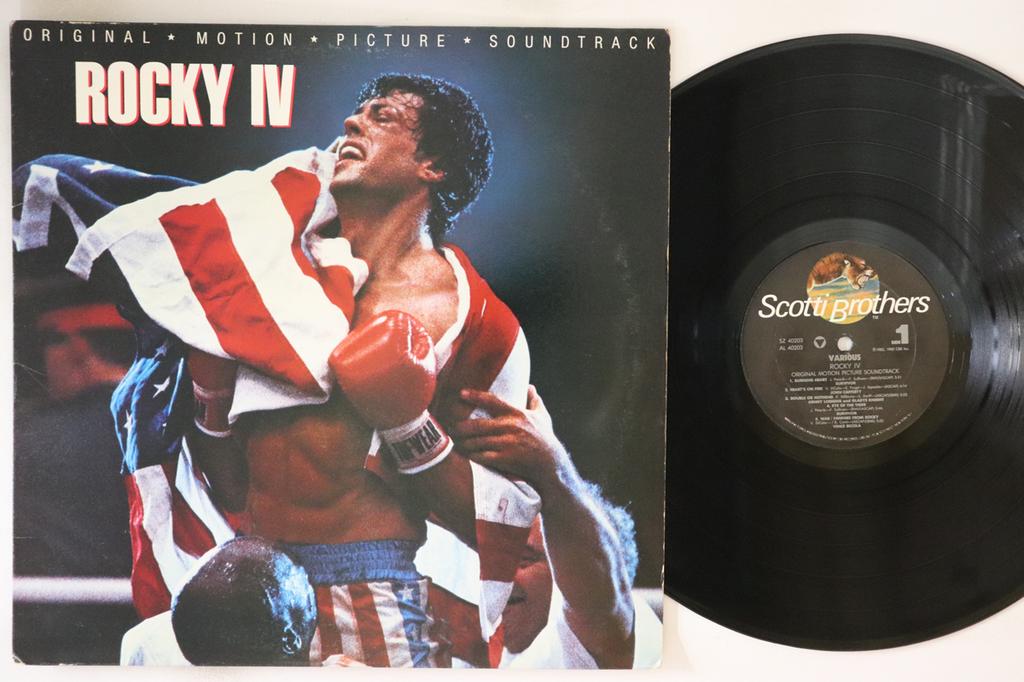 LP Record OST - Rocky IV SZ40203 Scotti Bros. Re 1985 US Soundtracks & Musicals Used