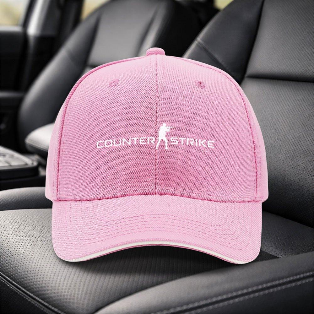 CounterStrike Game Baseball Cap Black Adjustable Duckbill Hat Unisex Casual Sports Cap