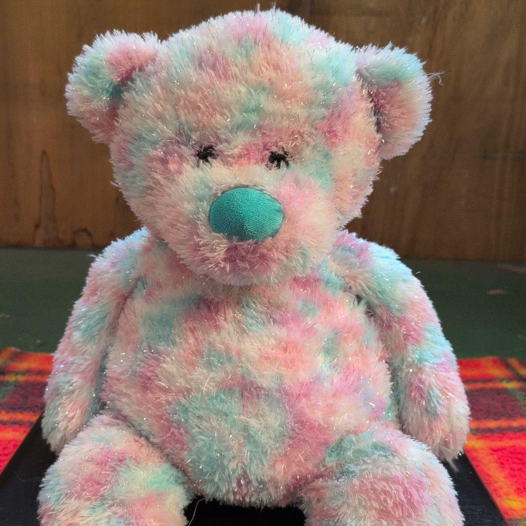 

[USED] Costco Colorful Rainbow Teddy Bear, approx. 60cm