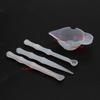 Silicone stir bar Mix Cup Mold Epoxy Resin Tools Reusable Mixing Measuring Cups DIY Jewelry Making Stick Handmade Accessories