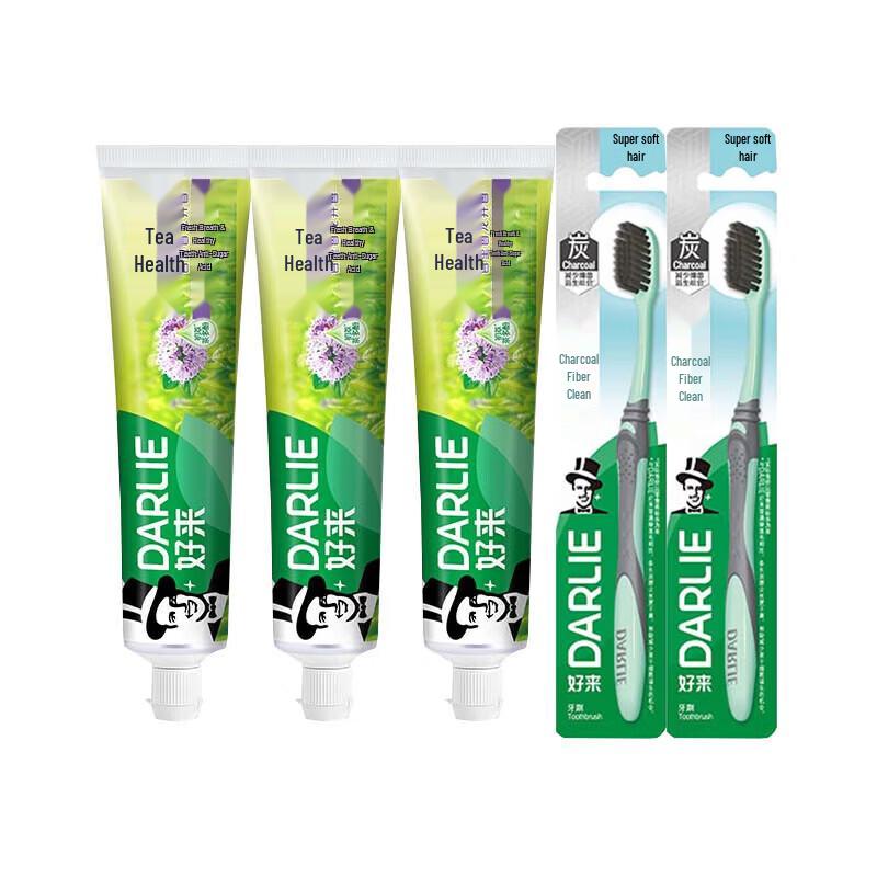 Darlie Tea-Fresh Longjing Toothpaste Set