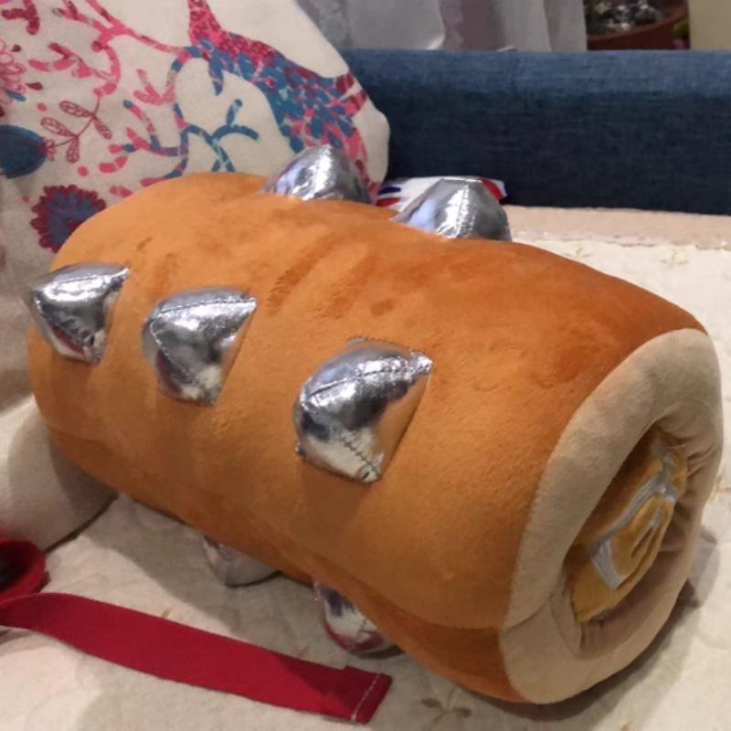 35cm Plush Doll Game Clashed Royale Log Rolling Wood Plush Doll Game Peripheral Soft Stuffed Model Doll Pillow Decoration Gifts