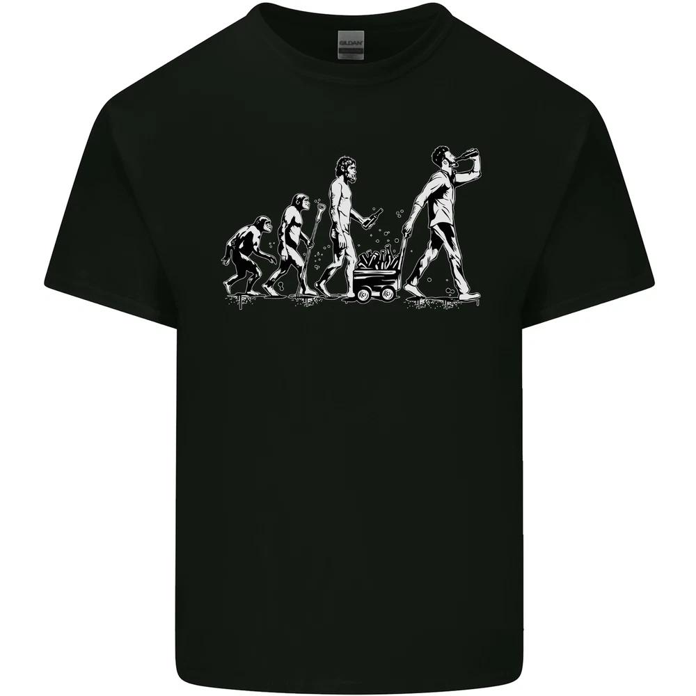 Evolution of Beer Funny Ape to Unisex Alcohol Unisexs Light Cotton TShirt S