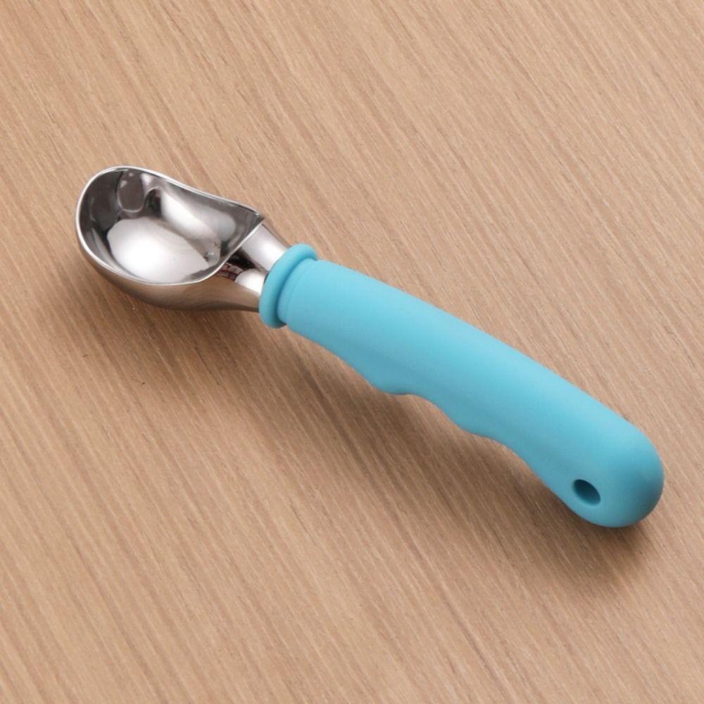 Comfortable Ice Cream Dessert Spoon Ergonomic Handle Ice Cream Ball Digger  Restaurant