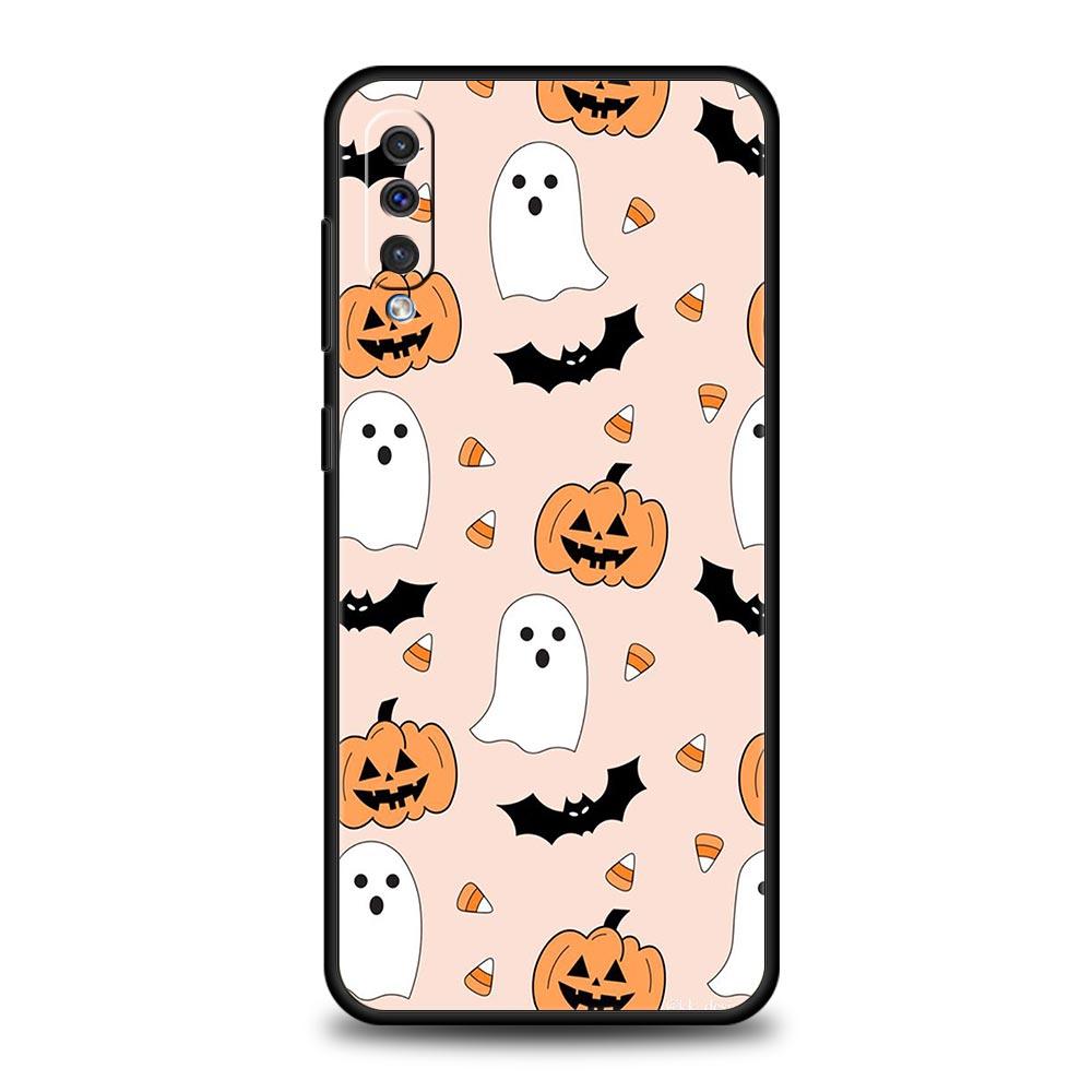leaves fall fox pumpkin Halloween Case For Samsung A54 A52 A14 A50 A70 A30 A40 A20S A20E A02S A12 A22 A34 A42 A32 5G A04s Cover