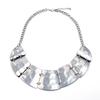 Personality Metal Geometric Smooth Design Spliced Necklace Accessories For