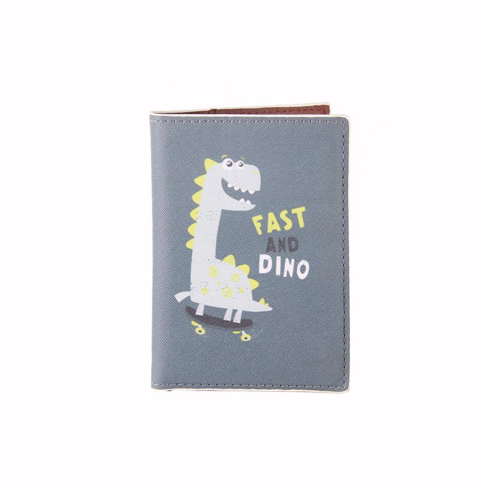 Little Dinosaur Travel Waterproof Passport Bag HZB Student ID Holder