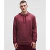 Lululemon Soft Jersey Pullover Hoodie Heathered Burgundy Bay Heathered Misty Merlot