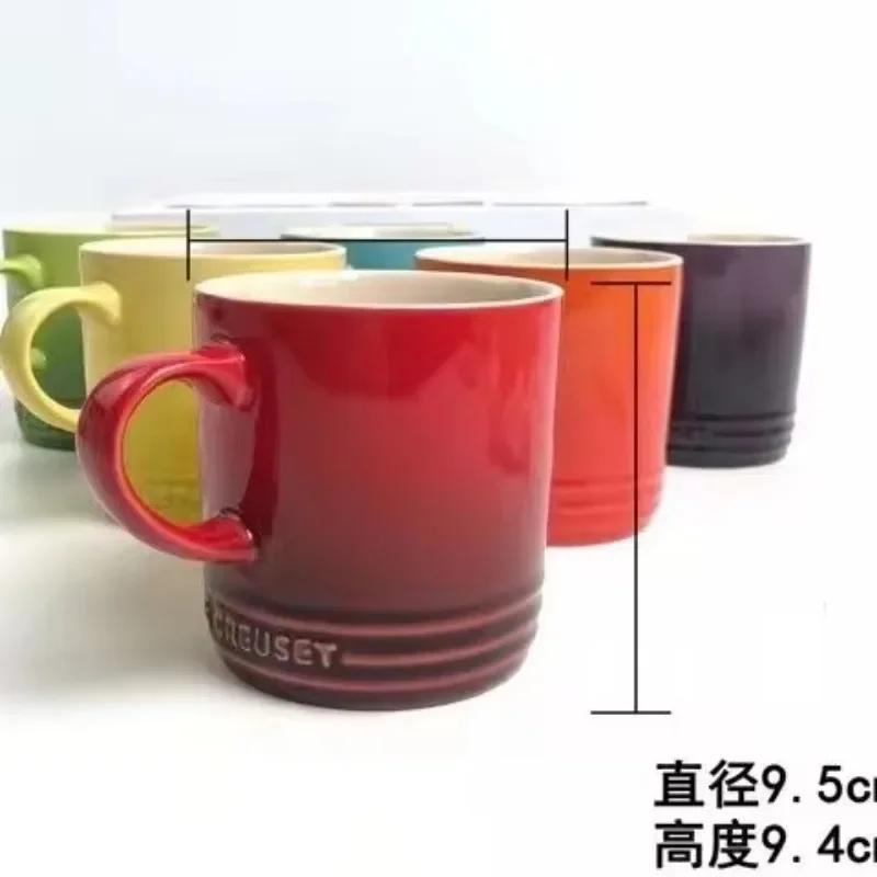 Hrnek s gradientní barvou Kreativní hrnky na mléko a kávu Snídaňový šálek Kancelář Domov Korejský šálek na čaj pro Dárky pro milovníky Nápojové sklo