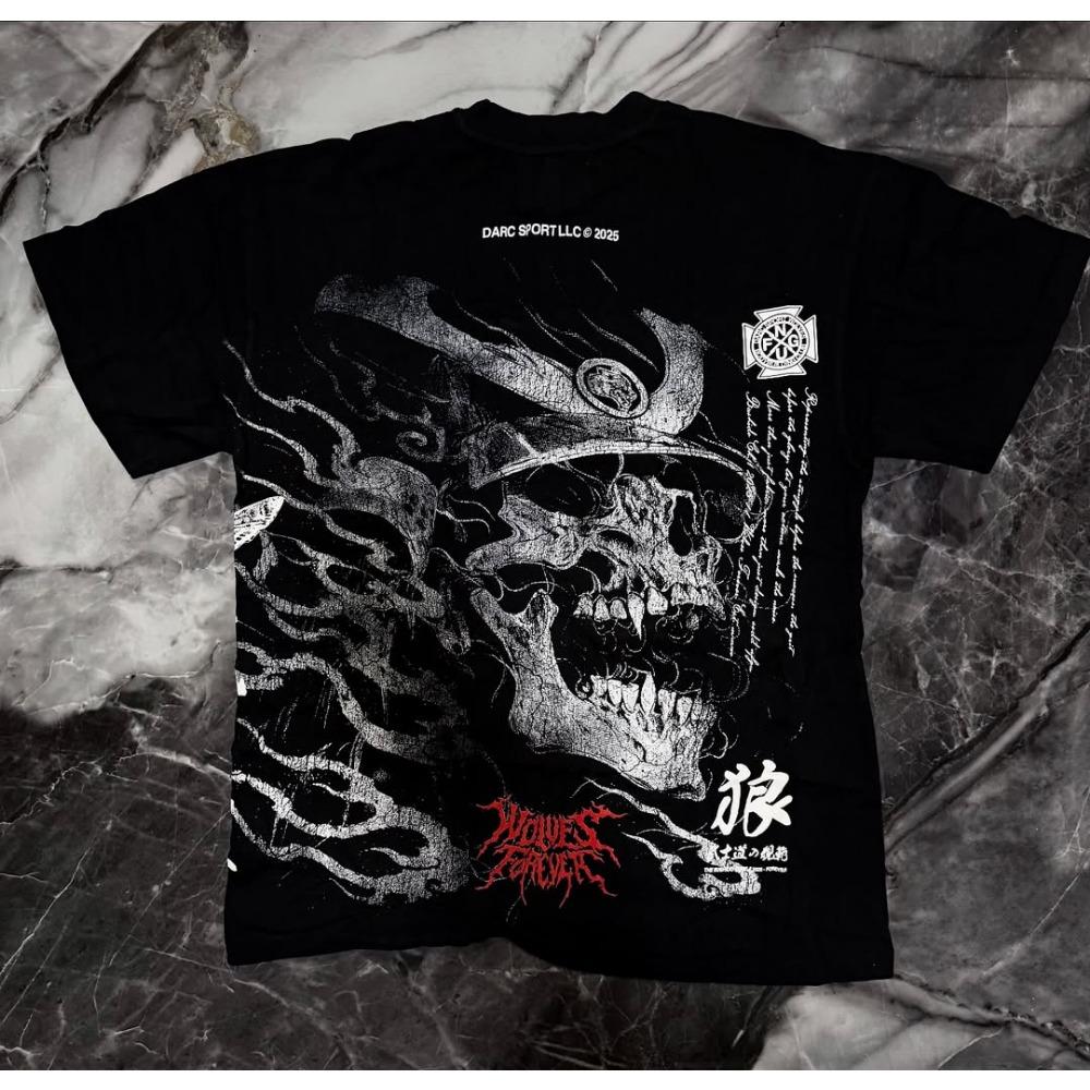 Harajuku Gothic T-shirt Streetwear Men Fashionable T-shirt Outdoor Casual Plus Size Tees Top Women Clothing