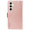 YIKATU YK-007 For Samsung Galaxy S24 FE Phone Case Litchi Texture PU Leather Wallet Cover