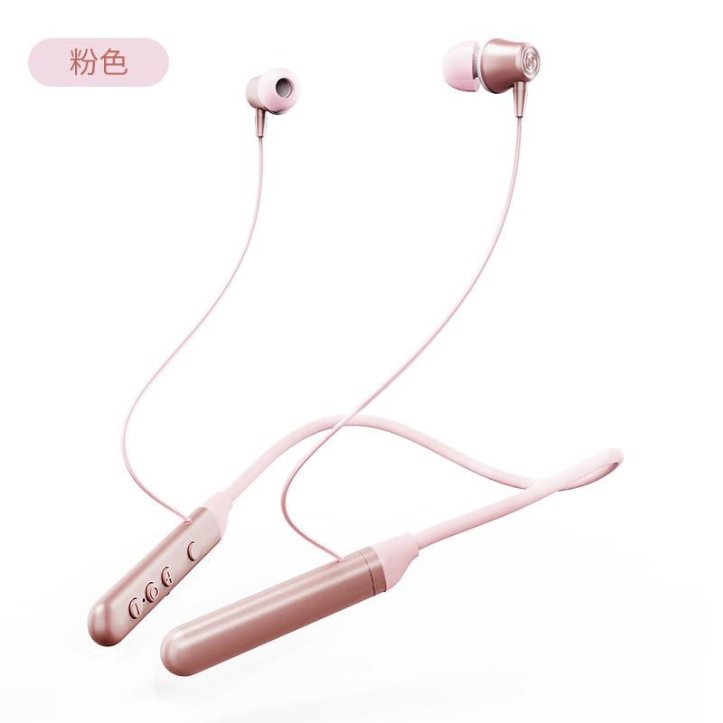 

Внутриканальные наушники Bluetooth Шумоподавляющие двухушные висячие шейные беспроводные наушники для мониторинга Высококачественные наушники Bluetooth розовый