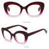 Leopard Large Frame Reading GLasses for Women Ins Fashion Far Sight GLasses Eyewear Prescription Eyeglasses Diopters 0 To +4.0