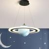 European-style New LED Acrylic Planet Chandelier Hanging Chandelier in Living Room Dining Room Children's Room