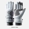 Guantes de Esquí de Invierno Unisex Resistentes al Agua Aislantes Térmicos Compatibles con Pantalla Táctil A prueba de Viento Antideslizantes Conducción Todo Clima Protección contra el Frío