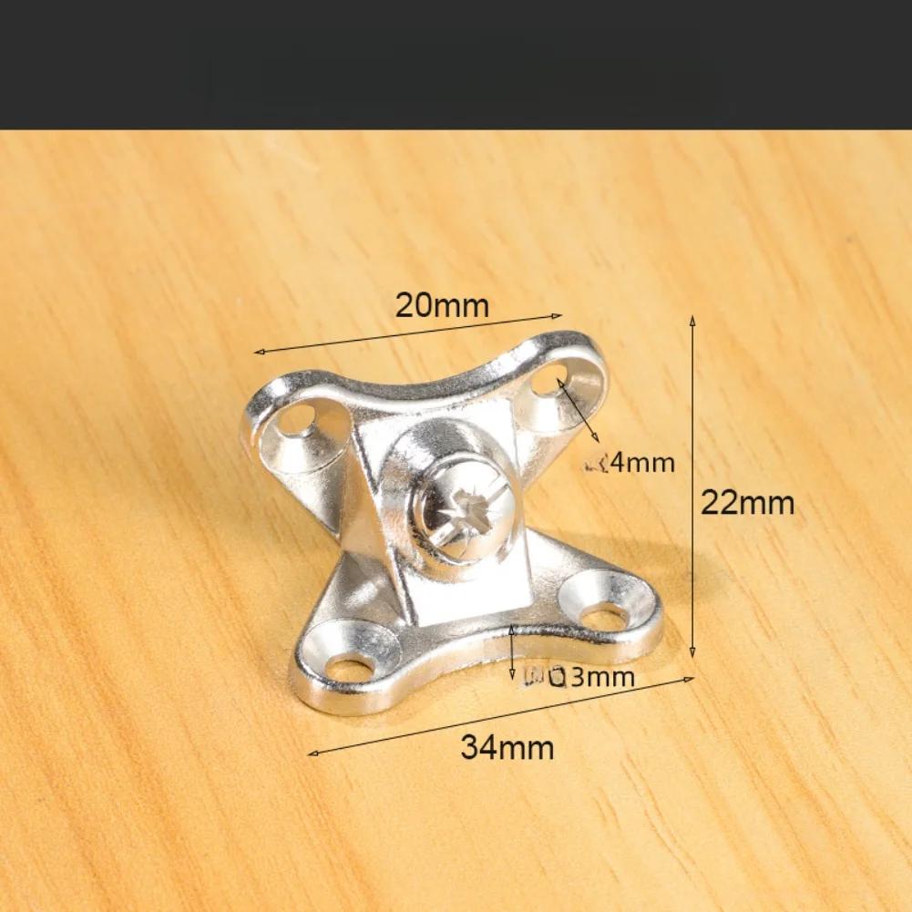 12pcs Heavy Duty Zinc Alloy 90 Degree Removable Corner Braces Nickel Plated Butterfly Corner Brackets For Cabinet & Furniture