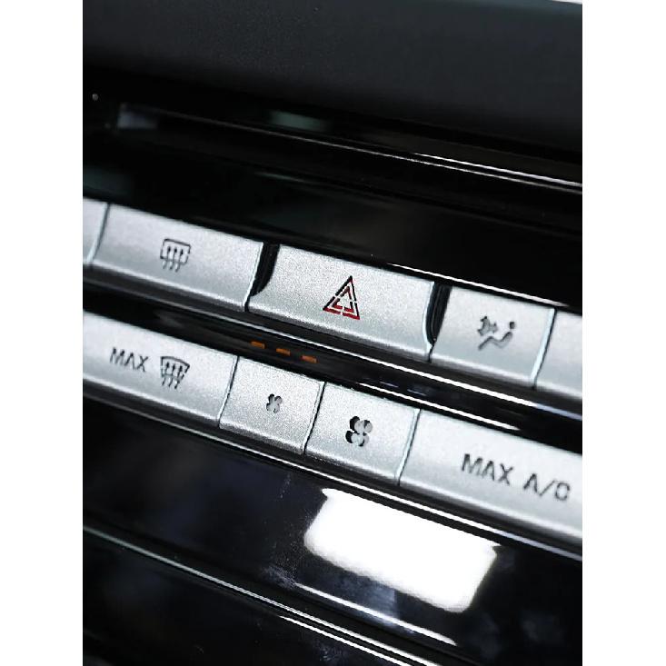 For Jaguar XE XEL XF XFL F-PACE 2015-2020 Car Central Control Air Conditioner Button Cover Trim Sticker Car Interior Accessorie