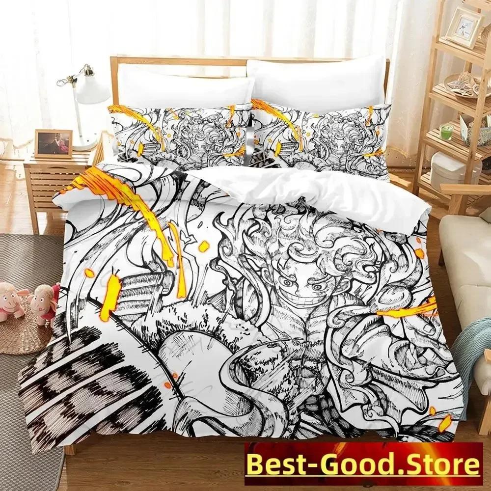 Ulti Anime Bedding Set Cartoon Anime Three-piece Set Adult Kid Bedroom Duvetcover Sets 3D Kawaii Girls Parure De Lit 2 Personnes