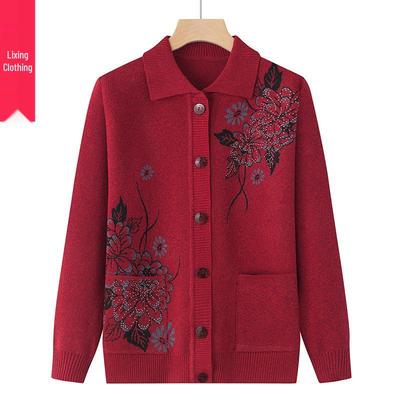Omas Strickjacke: Leichte Frühjahrs- und Herbstoberbekleidung für ältere Frauen