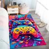 Colorful Game Controller Printed Carpet for Living Room Bedroom Home Decoration Non Slip Floor Mat Sofa Game Room Rugs