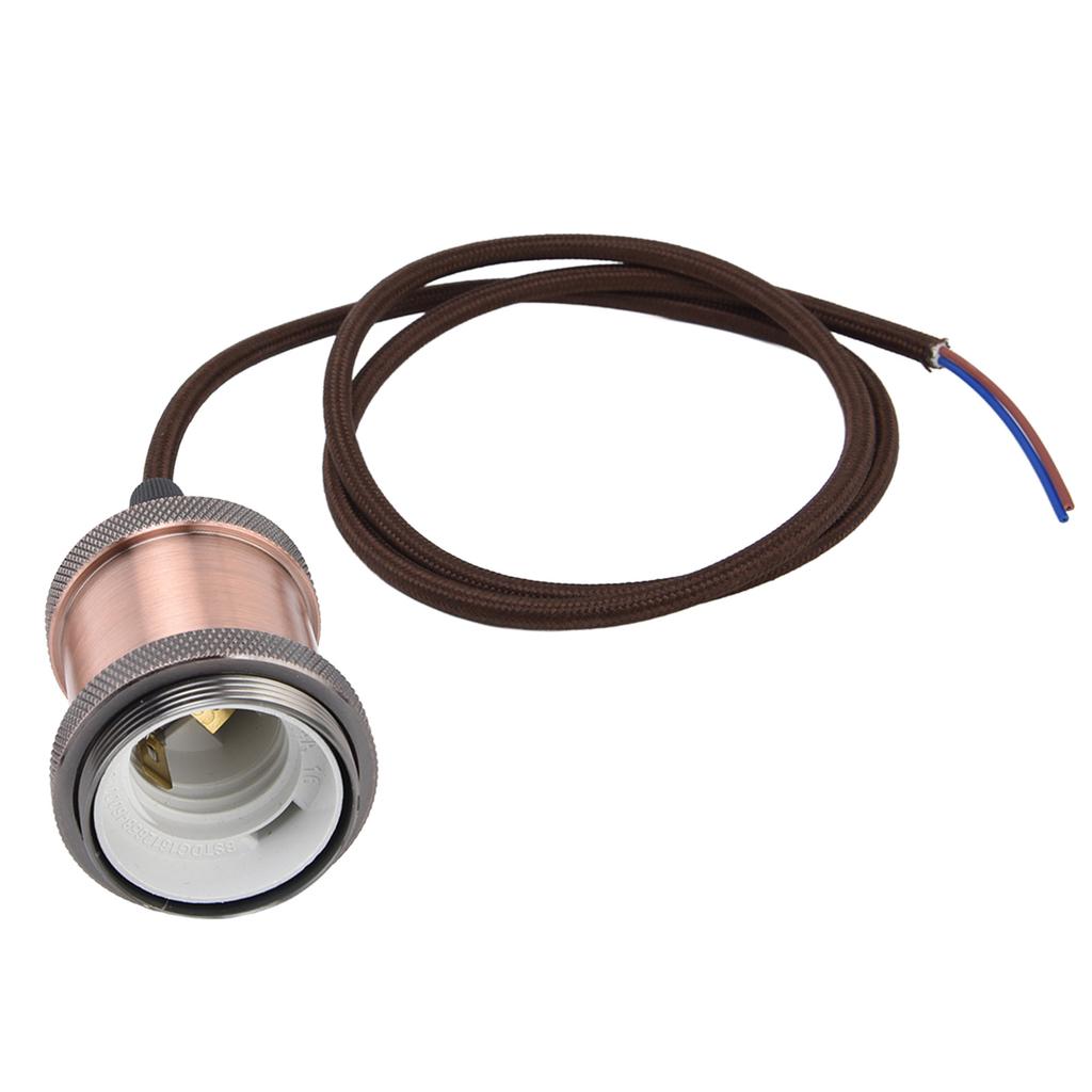 Objímka žárovky E27 s kabelem Vintage závěsné světlo Objímka pro ložnici 100?240V