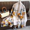 Women's New Style with Shirts In Autumn and Winter  Fashionable and Versatile Silk  Light Luxury Gift for Mother Scarf