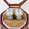 Joycejelly  Real 2 Carat D Color Moissanite Stud Earrings For Women Top Quality 100% 925 Sterling Silver Wedding Jewelry Gift
