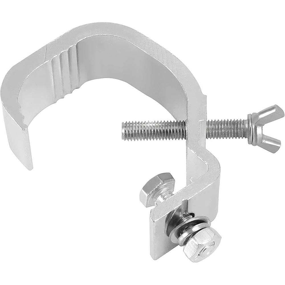 12pcs Adjustable Aluminum Stage Light Hooks Durable Portable Ideal Par Light Hooks Beam Light Hooks Single Clasp Light Hook