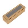 10/20Pcs Macaron Box with Clear Window Kraft Paper Cookie Candy Dessert Cake Box Wedding Birthday Party Christmas Gift Packaging
