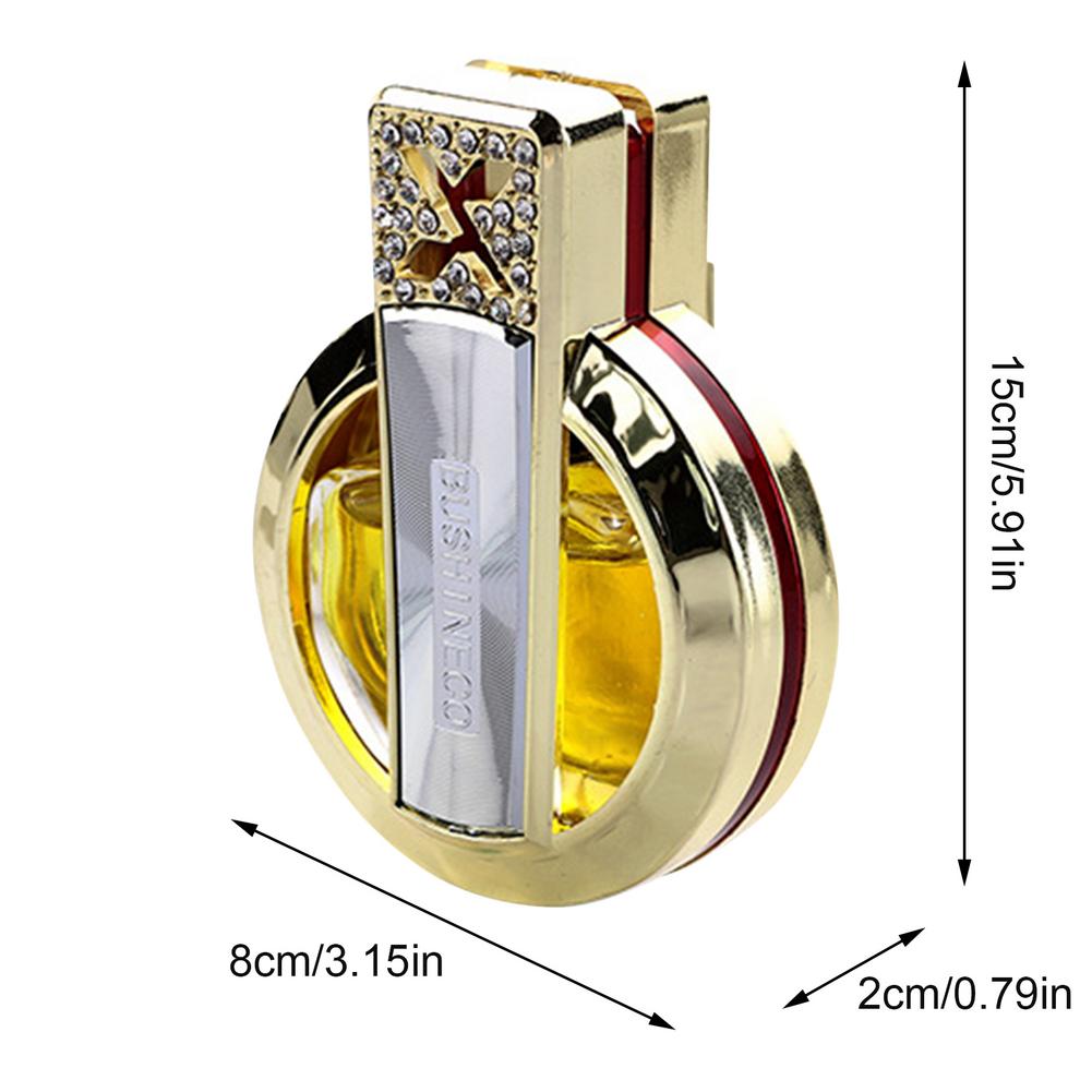 Air Vent Car Aromatherapy Car Aromatherapy Esential Oil Diffuser Air Freshener Vent Clip Locket 4 Scents Elegant Car Air Freshe