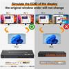 KCEVE HDMI USB3.0 KVM Switch, 4 Inputs, 1 Output, 4K@60Hz Support, EDID Emulation, 4 x USB3.0 Ports, Switches between 4 PCs and 1 Monitor, Keyboard an