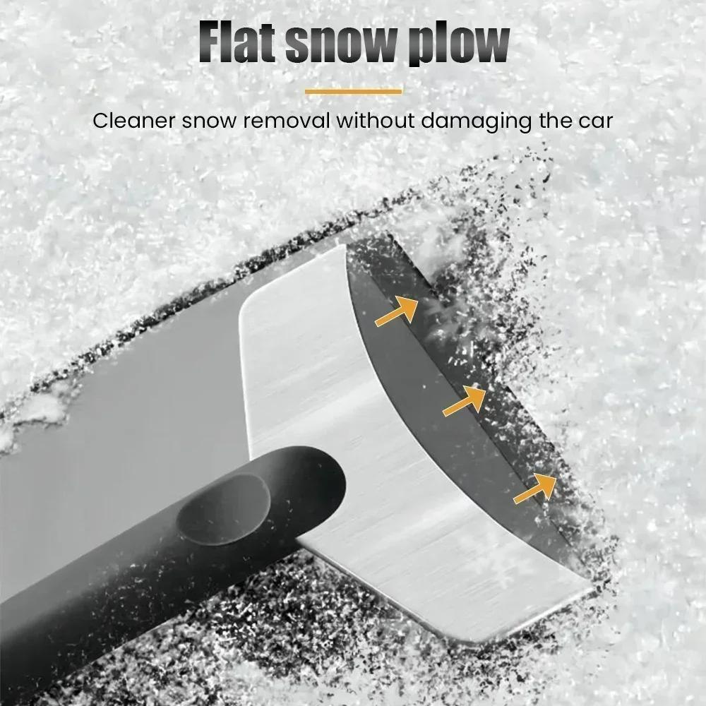 Windshield snow shovel Windshield wiper fog and ash removal shovel cleaning Silicone shovel Durable window cleaning tool