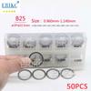 ERIKC B25 Sprayer Nozzle Adjustment Gasket B25 0.91-1.19mm Commom Rail Injector Shims Washers For Bosch Injection Repair Kit