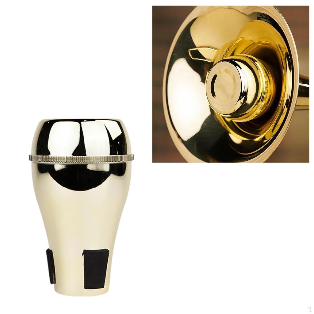 Trombone Straight Mute BB Practice Easy To Install Sound Weaken for Musician
