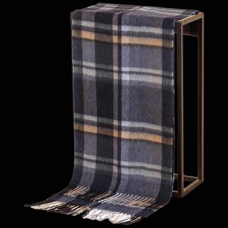 Aisiyalan Fine Wool Plaid Scarf