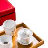 Tao Ding Xuan Orchid Bamboo Ceramic Tea Set
