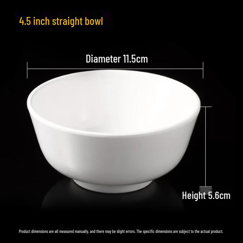 Xiyao A5 Melamine Rice & Soup Bowls