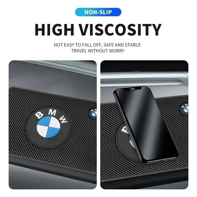 AAAOZ1 PVC Car Dashboard Anti-Slip Mat Phone Holder Pad Non Slip Mat For BMW M 1 3 4 5 6 7 Series M3 M6 F01 F02E34 E36 E70 F10 X6 X1
