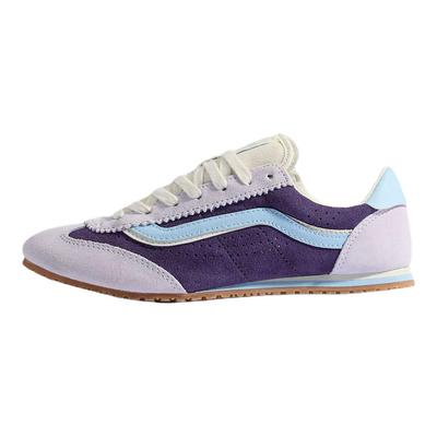 Scarpe Casual Basse Traspiranti Stile Classico Retrò Super Lowpro da Uomo Sneaker Viola-Blu Chiaro VN000D83EMY