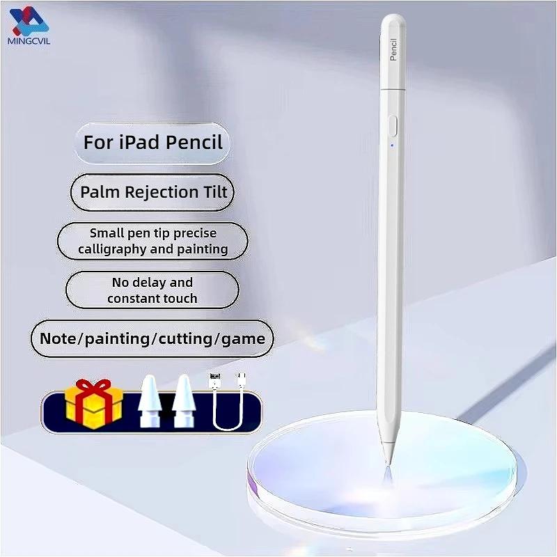 Voor iPad Potlood M4 Stylus Pen voor Air 6 M2 Pro M3 met Handpalmherkenning Kanteling voor iPad Pro 11 12.9 13 7/8/9/10/11e mini 5 6 7