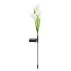 Solar White Lily Flower Garden Light