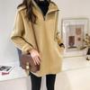 Damen Kapuzenpullover Pullover Jacke Locker Verdickt Langarm Oberteil