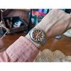 Used Orient Chrono Ace Dark Brown Dial Jubilee Bracelet Movable Item