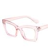 New Anti Blue Light Glasses for Women Fashionable Decoration Cat Eyes Eyeglass Retro Color Computer Eyewear Luxurious Design
