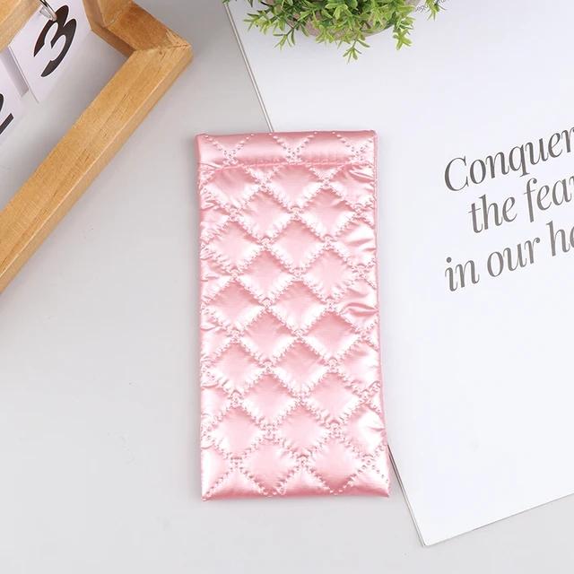 Portable Down Eyeglasses Bag Women Simple Glasses Case Sunglasses Protector Travel Pack Pouch Glasses Case Eyewear Accessories