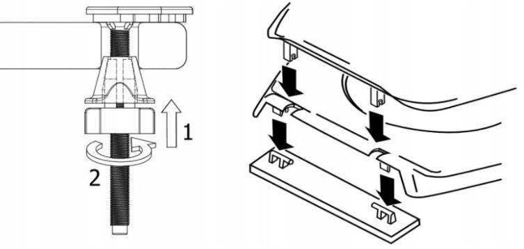 Universal Toilet Seat Lilia White