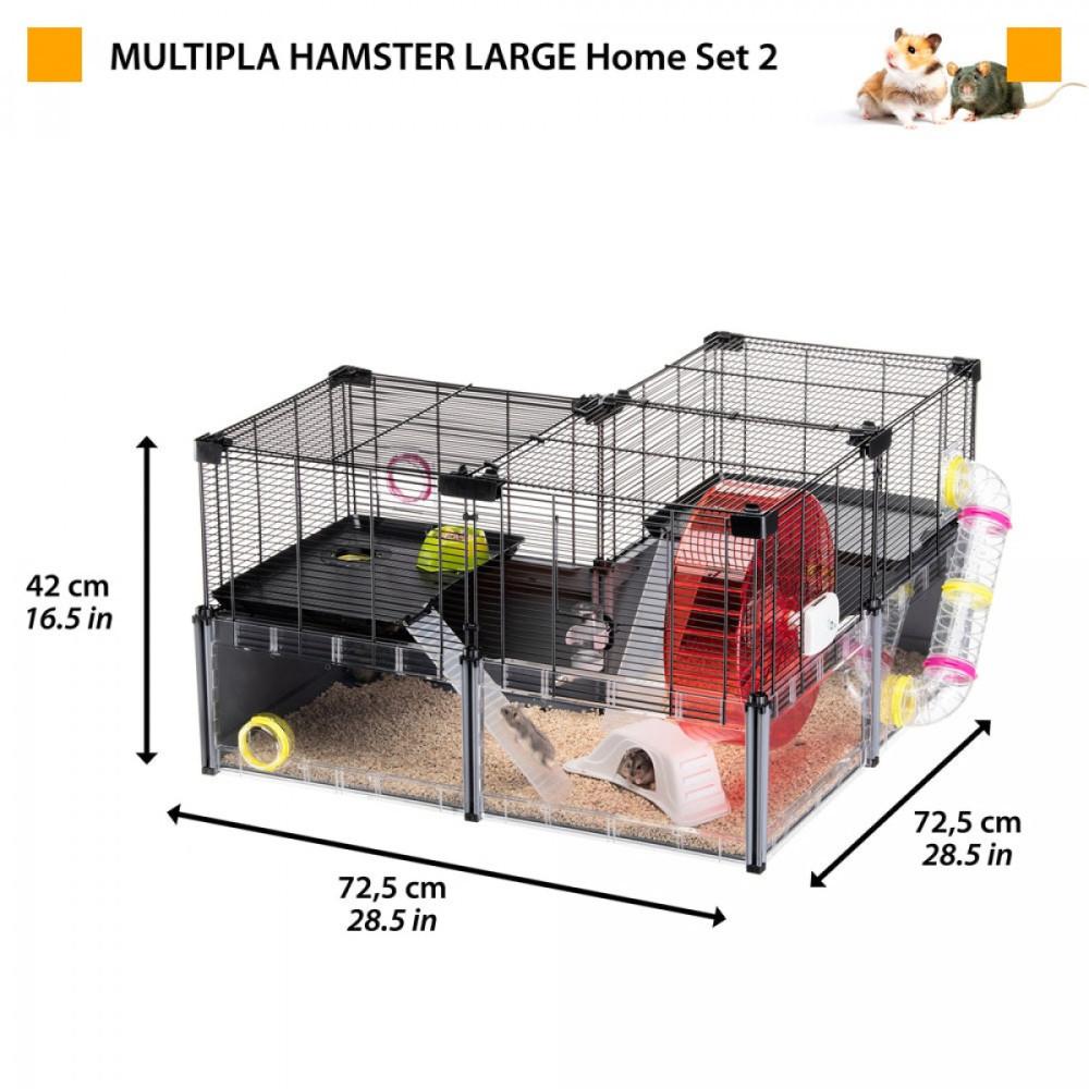 Ferplast Multipla Hamster Large 107.5x37.5x H 42cm