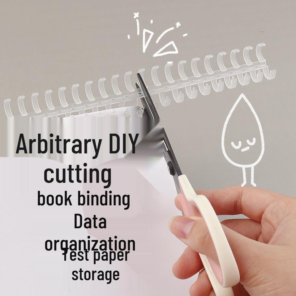 30-Loch A4 Kunststoff-Binderinge für Loseblatt