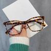 Trendy Reading Glasses Women Anti Blue Light Cat Eye Computer Glasses Luxury Brand Ultralight Double Color Frame Presbyopia Plus