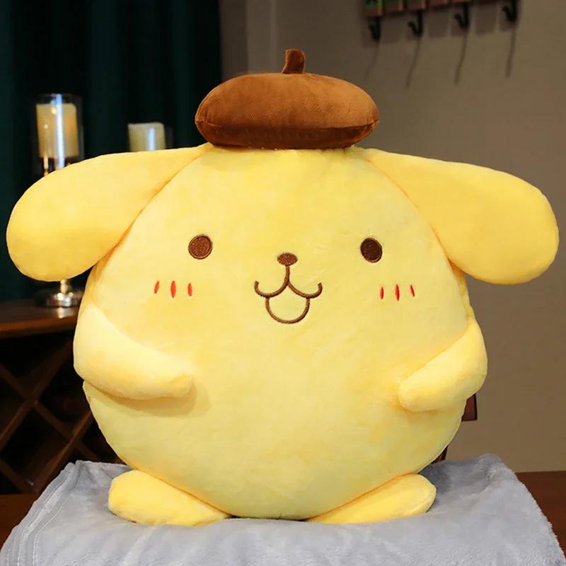 

Pompompurin Stuffed Plush Playthings Large Dimension Lovely Pillow Present Children Super Gentle Pom Pom Purin Plushie Doll Room Decor